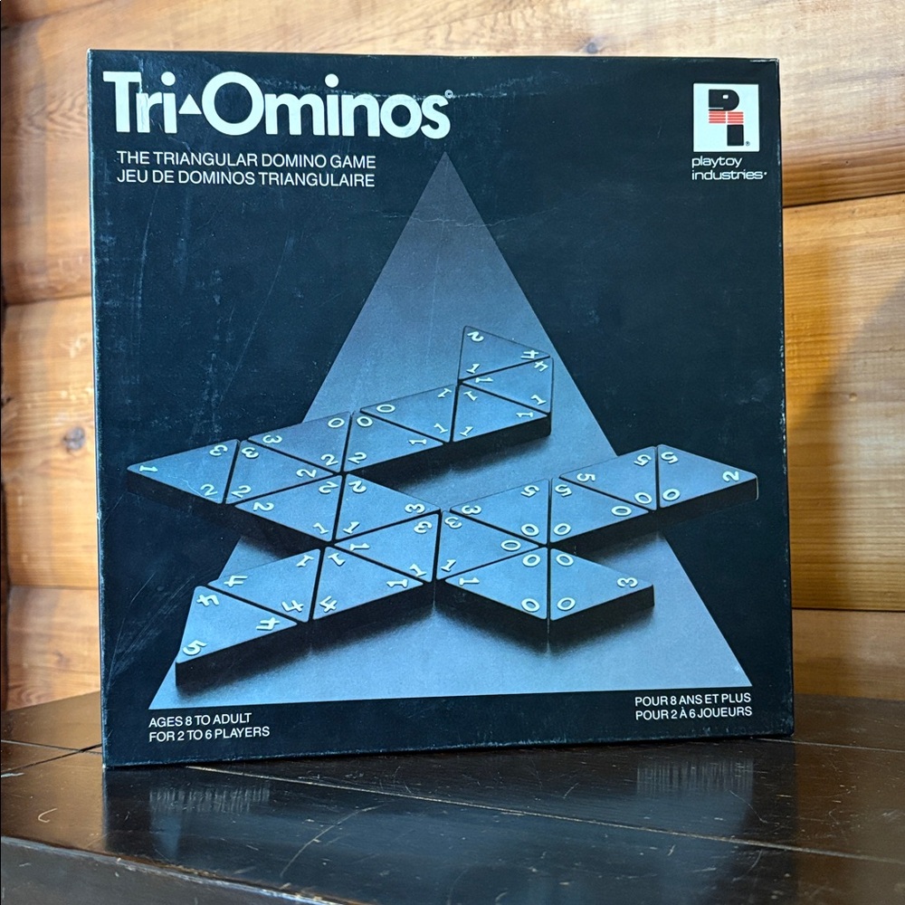 1985 Tri-Ominos by Pressman/Playtoy